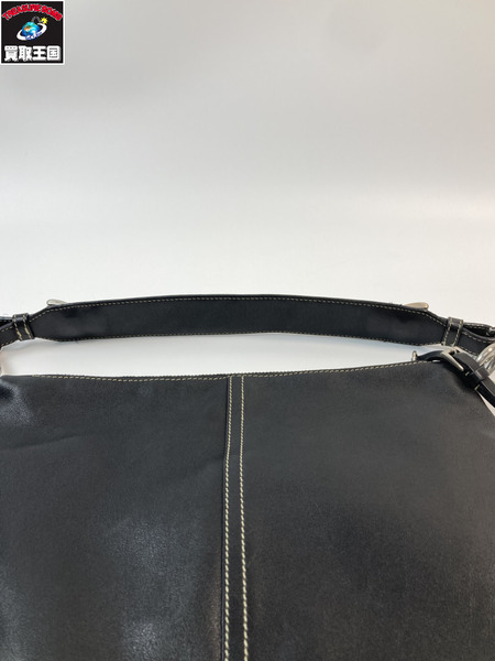 PRADA プラダ レザー ショルダーバック ブラック