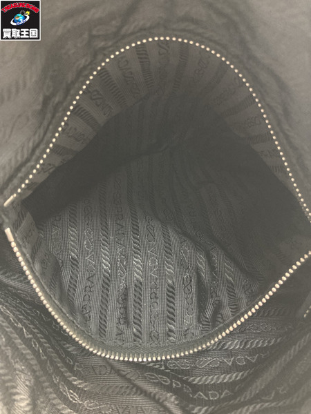 PRADA プラダ レザー ショルダーバック ブラック