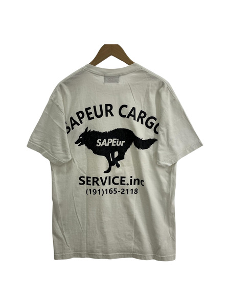 SAPeur CARGO SERVICE プリントTシャツ L