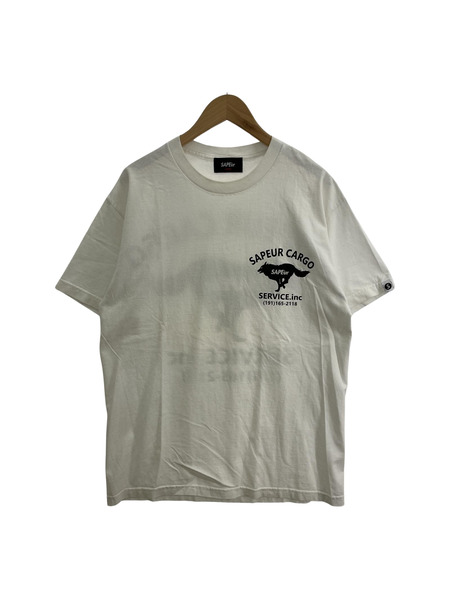 SAPeur CARGO SERVICE プリントTシャツ L[値下]