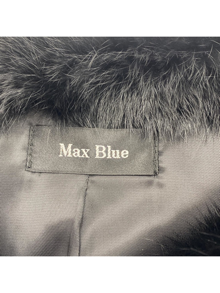 MAX BLUE ファージャケット 黒