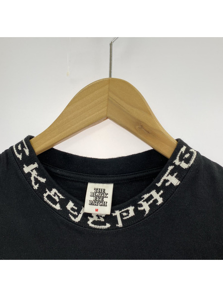BLACK EYE PATCH/DRAGON KANJI RIBBED TEE/M/BLK