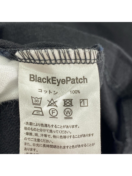 BLACK EYE PATCH/DRAGON KANJI RIBBED TEE/M/BLK