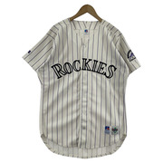 90s- ROCKIES S/S ゲームシャツ USA製 (44)