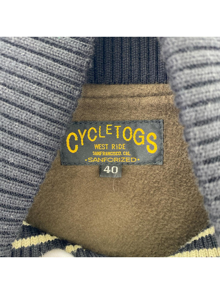 WEST RIDE ブルゾン・ジャンパー CYCLETOGS スタジャン