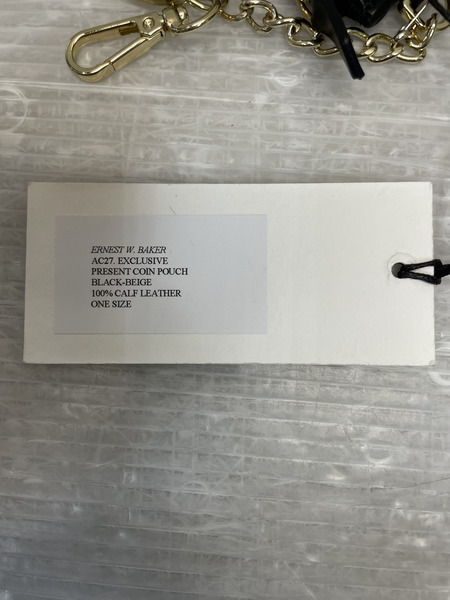 ERNEST W.BAKER PRESENT COIN POUCH ブラック[値下]