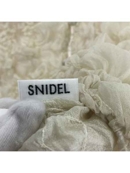 snidel 半袖Tシャツ・カットソー 24SS ランダムシャーリングプルオーバー