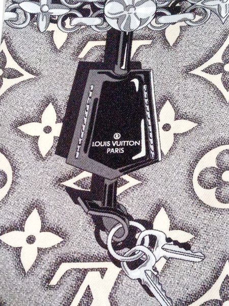 LOUIS VUITTON/バンドー/モノグラム/スカーフ/シルク/M78227
