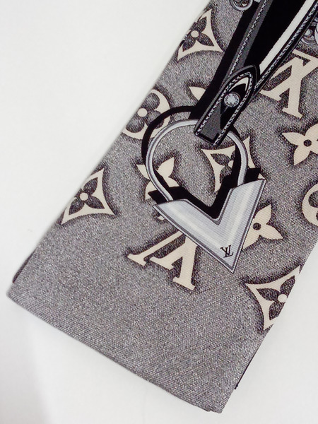 LOUIS VUITTON/バンドー/モノグラム/スカーフ/シルク/M78227