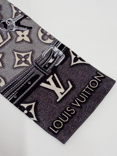 LOUIS VUITTON/バンドー/モノグラム/スカーフ/シルク/M78227