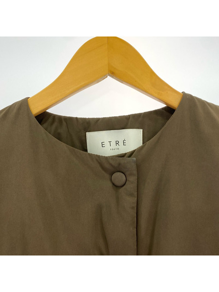 ダウンジャケット ETRE TOKYO/ブラウン