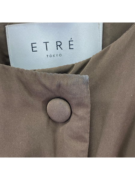 ダウンジャケット ETRE TOKYO/ブラウン