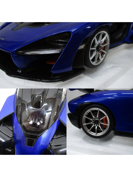 AUTOart 1/18 McLaren Senna  メタリックブルー
