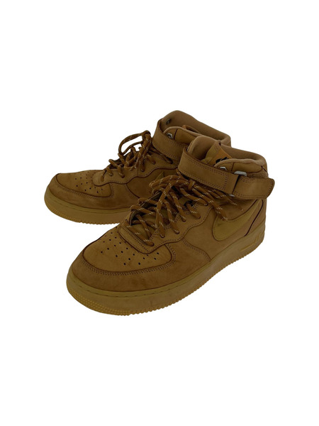 NIKE Nike Air Force 1 Mid Flax/27.0cm