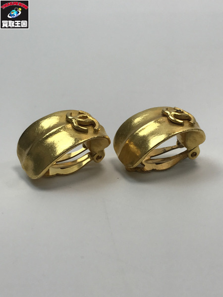 CHANEL シャネル ココマーク イヤリング ゴールドカラー