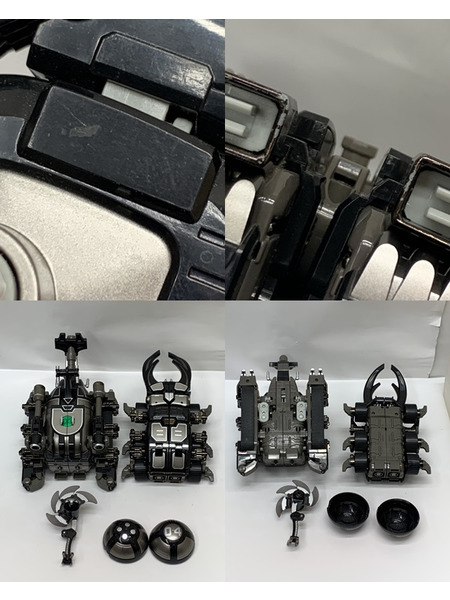 DX超合金 GD-49 轟雷旋風神 ブラックバージョン 開封品 ダメージあり 忍風戦隊ハリケンジャー ゴウライセンプウジン