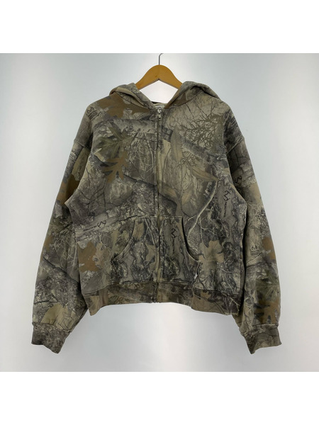 AKIMBO リアルツリーカモパーカー サイズM