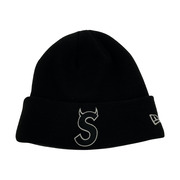 Supreme×New Era 22AW S Logo Beanie ブラック