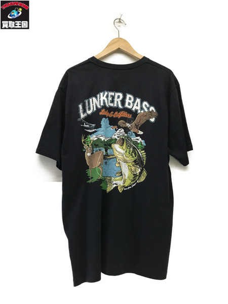 Bass Pro Shop Lunker Bass tee Black XL