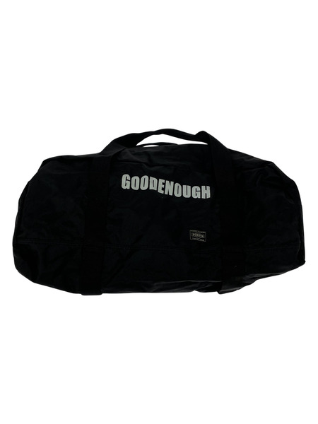 GOODENOUGH×PORTER ボストンバッグ BLK