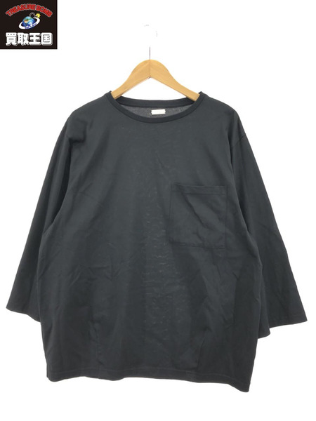 SEEALL Big pocket half sleeve t-shirt カットソー 2 ブラック[値下 ...