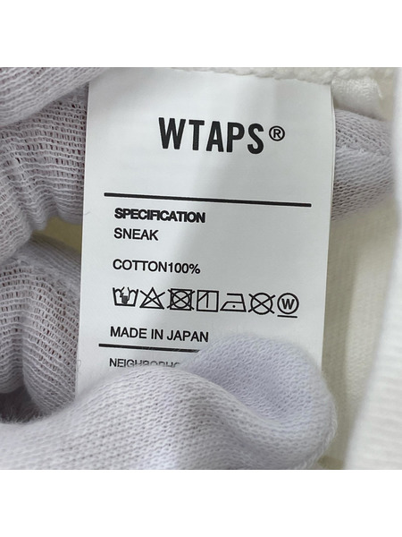 WTAPS SIGN SS TEE Tシャツ 231ATDT-STM10S (3) ホワイト