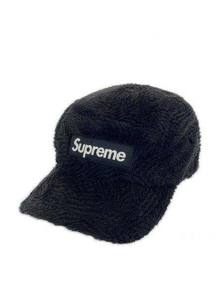 Supreme 22AW Swirl Fleece Camp Cap 黒
