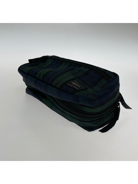 PORTER ソノ他バッグ LOWERCASE CHECK POUCH