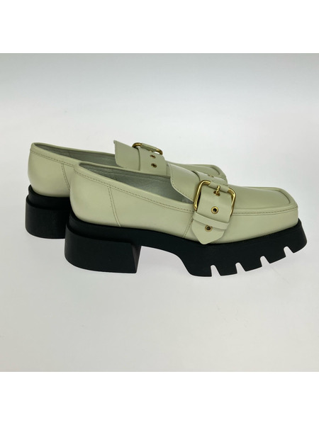 charles&keith ローファー フェイバックルドチャンキーペニーローファー 未使用 (35)