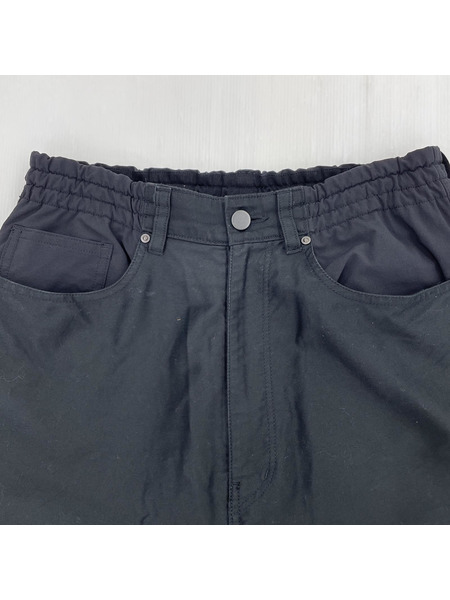 Y's... MOLESKIN PATCHED BACK POCKET PANTS 黒 2 YE-P44-031[値下]