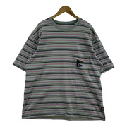 KAPITAL Multi-Border Jersey Pennant Tee XL