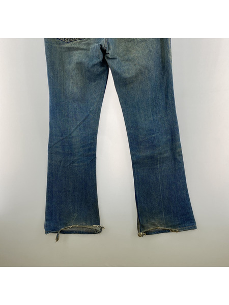 Levi's 70s 646 オレンジタブ 42TALON フレアデニム (実寸35)