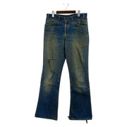 Levi's 70s 646 オレンジタブ 42TALON フレアデニム (実寸35)