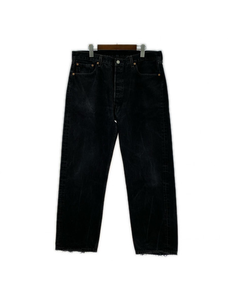Levi's デニム・ジーンズ 501 black denim pants 後染メブラック