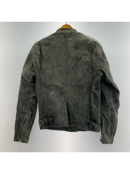 schott レザージャケット レザージャケット グリーン XS