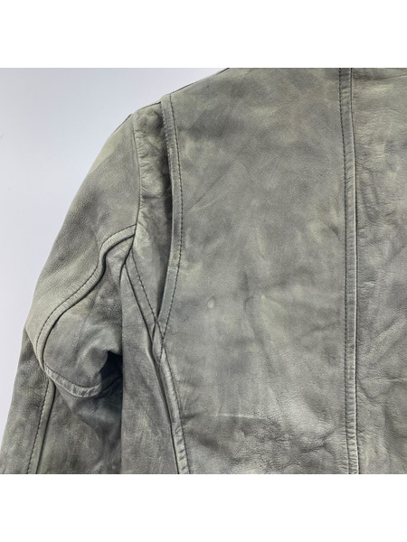 schott レザージャケット レザージャケット グリーン XS