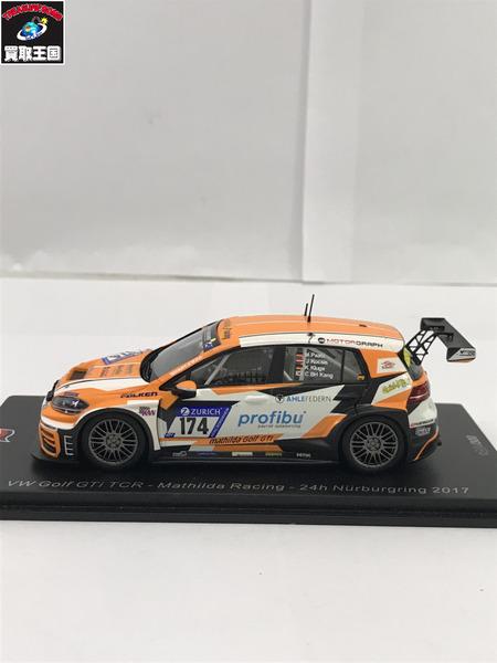 Spark 1/43 VW GolfGTiTCR-Mathilda Racing-24h Nurburgring 