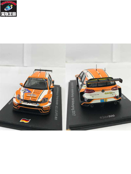 Spark 1/43 VW GolfGTiTCR-Mathilda Racing-24h Nurburgring 