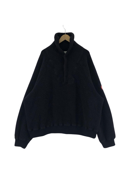 C.E/WOOL/POLY FLEECE PULLOVER/XL/NVY