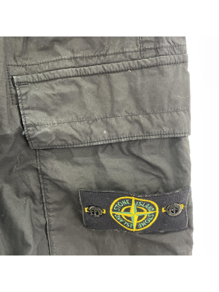 STONE ISLAND カーゴパンツ 30 ブラック