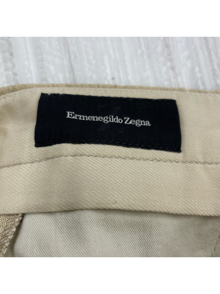 Ermenegildo Zegna パンツ 80s-/opti zip/リネン[値下]