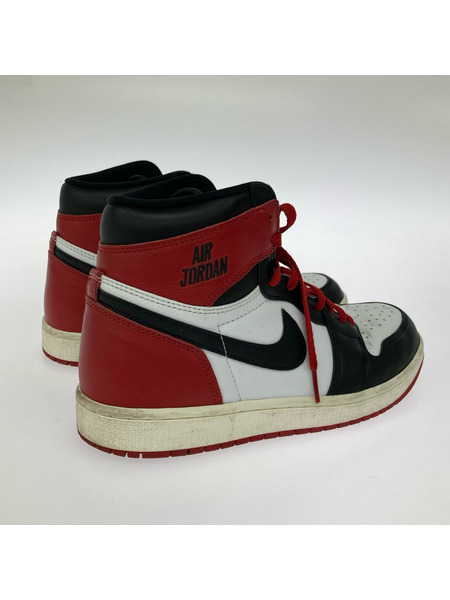 NIKE スニーカー DZ5485-106/Air Jordan1 High/黒白赤