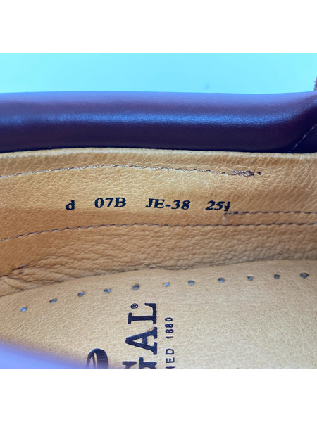 REGAL シューズ デッキシューズ 茶 25.5cm