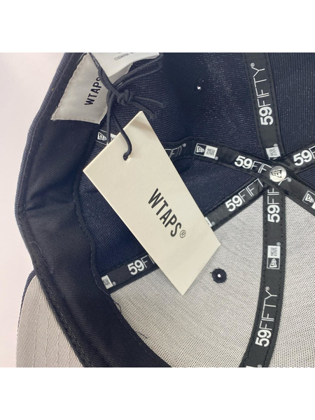 WTAPS 25SS 59FIFTY LOW PROFILE/CAP/POLY.TWILL 7 1/2 紺
