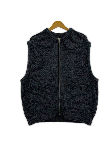 ENCOMING 24SS KNITTED TWO POCKET VEST M SS24-KNVE