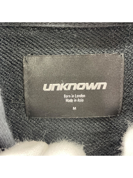 パーカー（ジップアップ） Unknown London クロス ジップパーカ