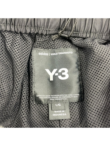 Y-3 パンツ 24AW ベルト付キ リップストップナイロンパンツ (L) 黒