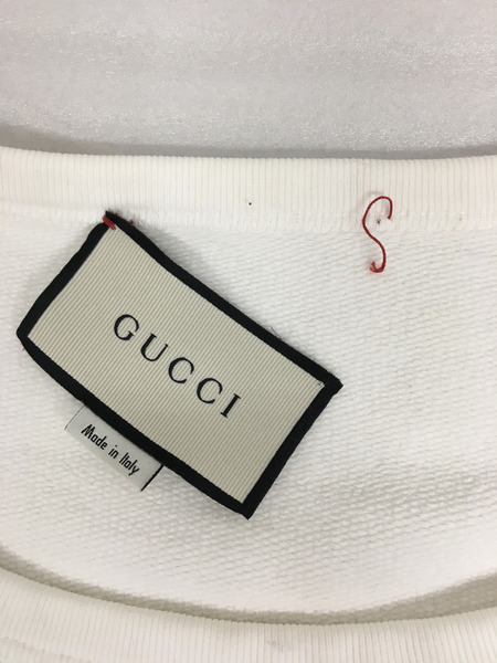 ラグ衣料その他 GUCCI シティ スウェット ラグラン ホワイト(XL)