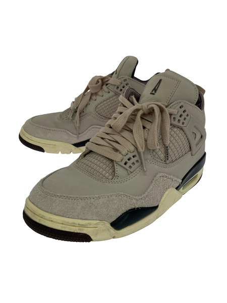 NIKE スニーカー ×A MA MANIERE AJ4 FOSSIL STONE 25cm