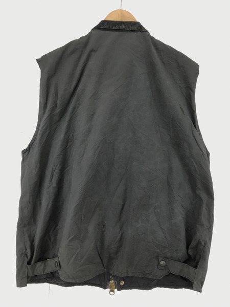 ORIGINAL BRITISH COUNTRYWEAR 80s Wax Cotton Vest (S)